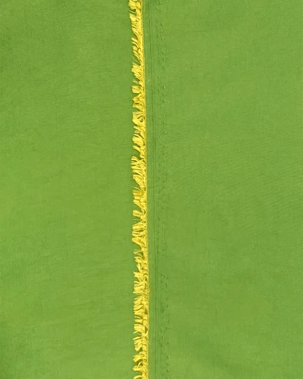 Two Tone Green Gold Taffeta Fabric | Polyester Nylon 58W