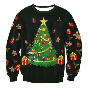 Ugly Christmas Sweatshirts Long Sleeve Women Xmas Sweatshirts Pullover
