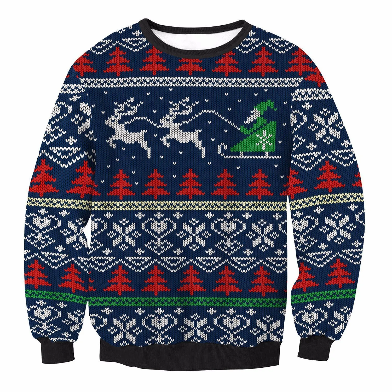 Ugly Christmas Sweatshirts Long Sleeve Women Xmas Sweatshirts Pullover