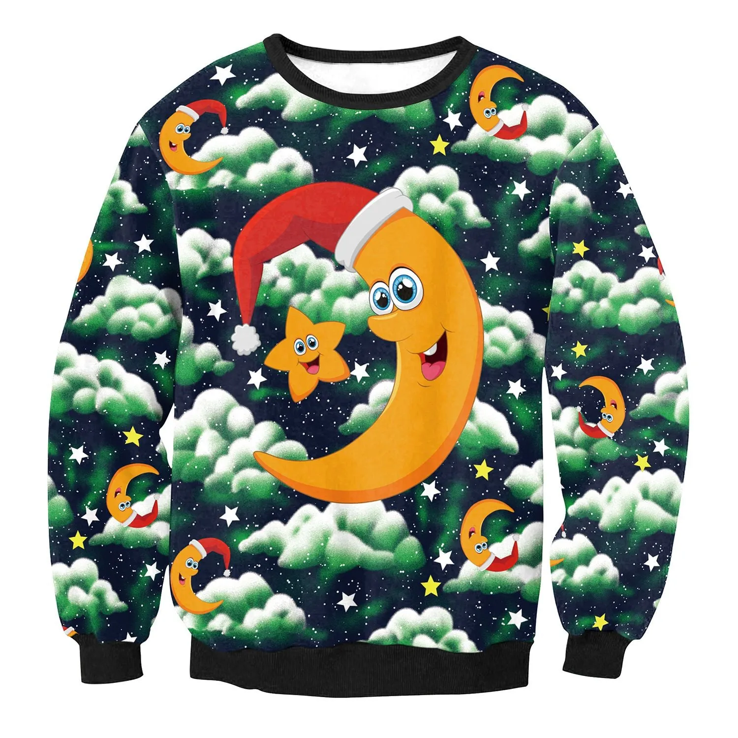 Ugly Christmas Sweatshirts Long Sleeve Women Xmas Sweatshirts Pullover