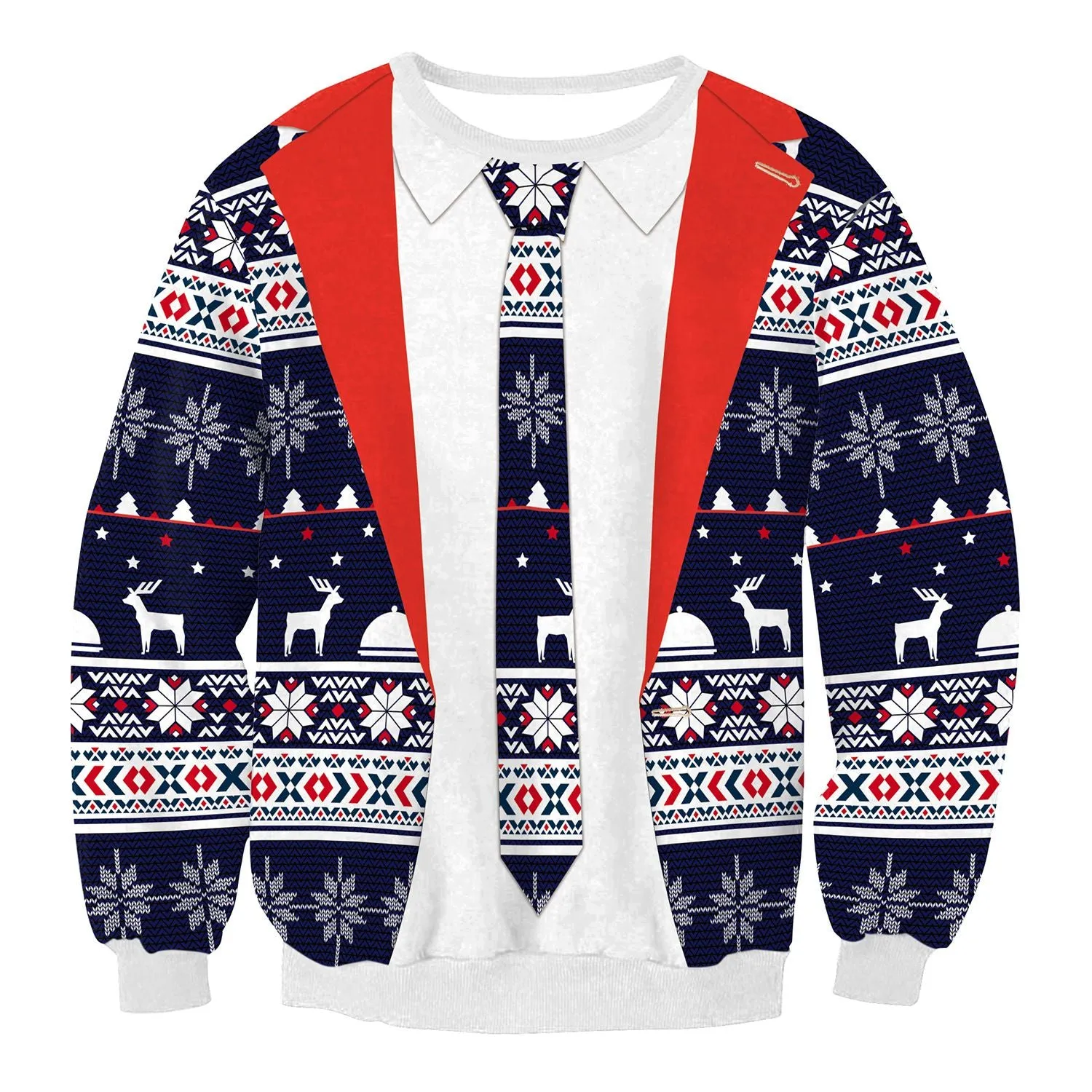 Ugly Christmas Sweatshirts Long Sleeve Women Xmas Sweatshirts Pullover