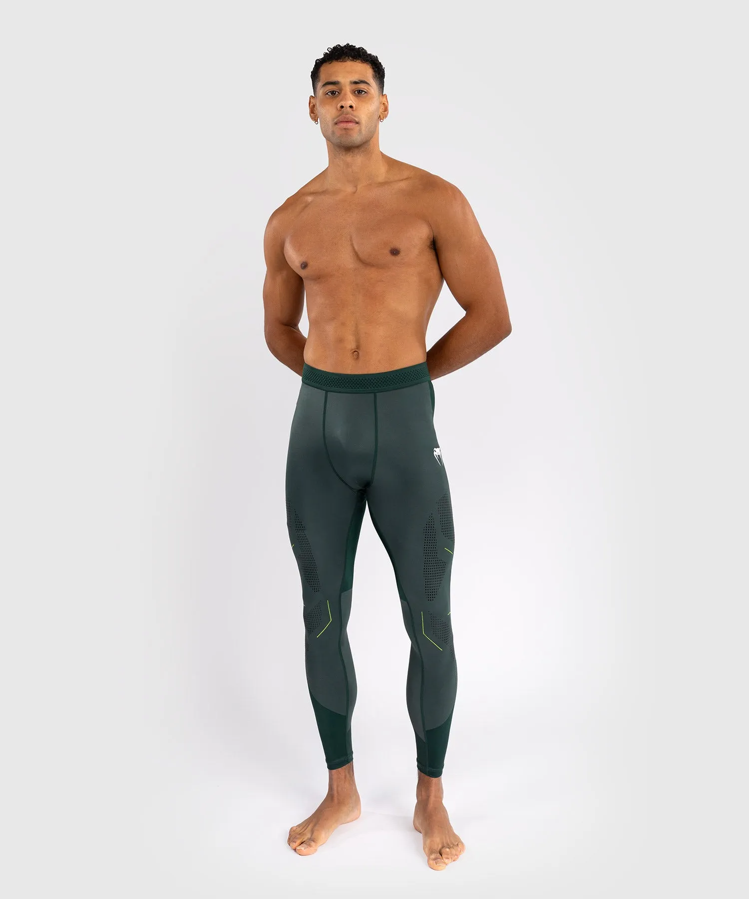 Venum Technical 3.0 Spats - Forest Green