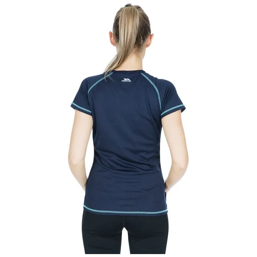Viktoria Women's Active T-Shirt - Navy