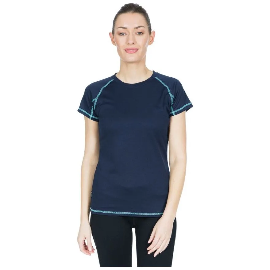 Viktoria Women's Active T-Shirt - Navy