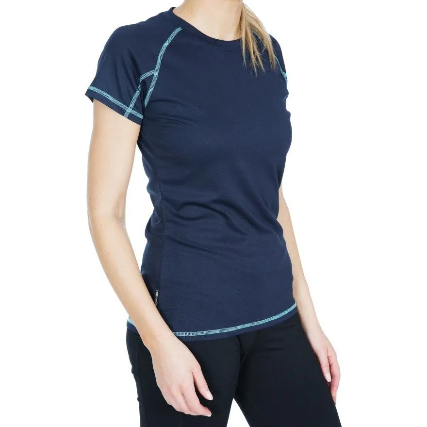 Viktoria Women's Active T-Shirt - Navy