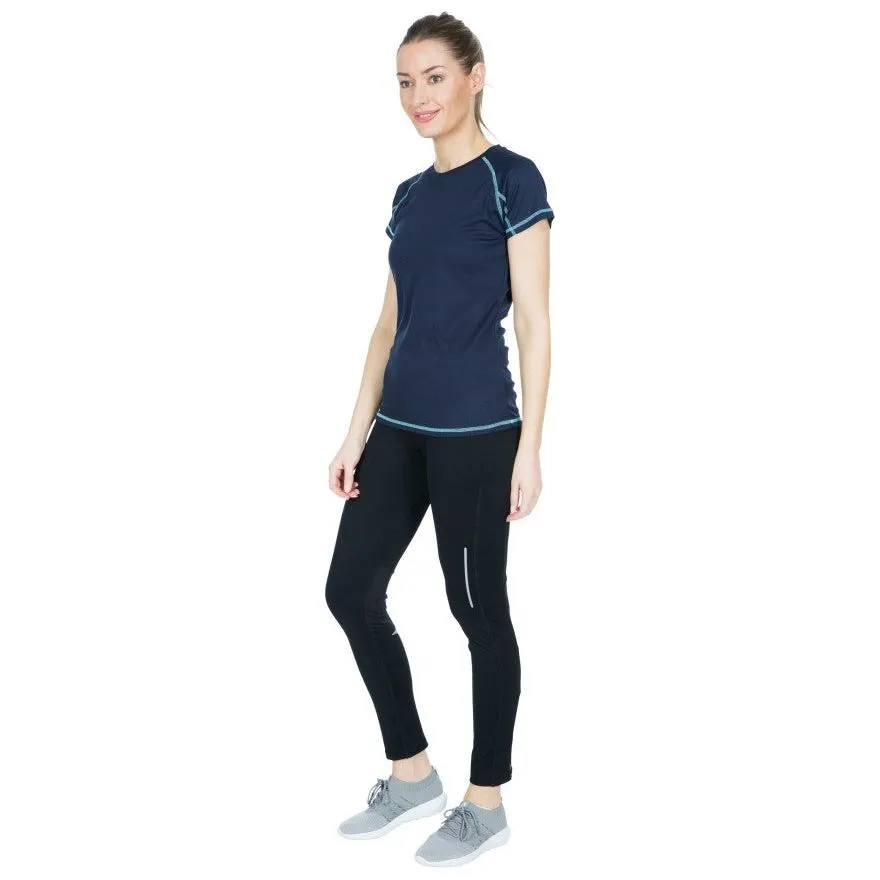 Viktoria Women's Active T-Shirt - Navy