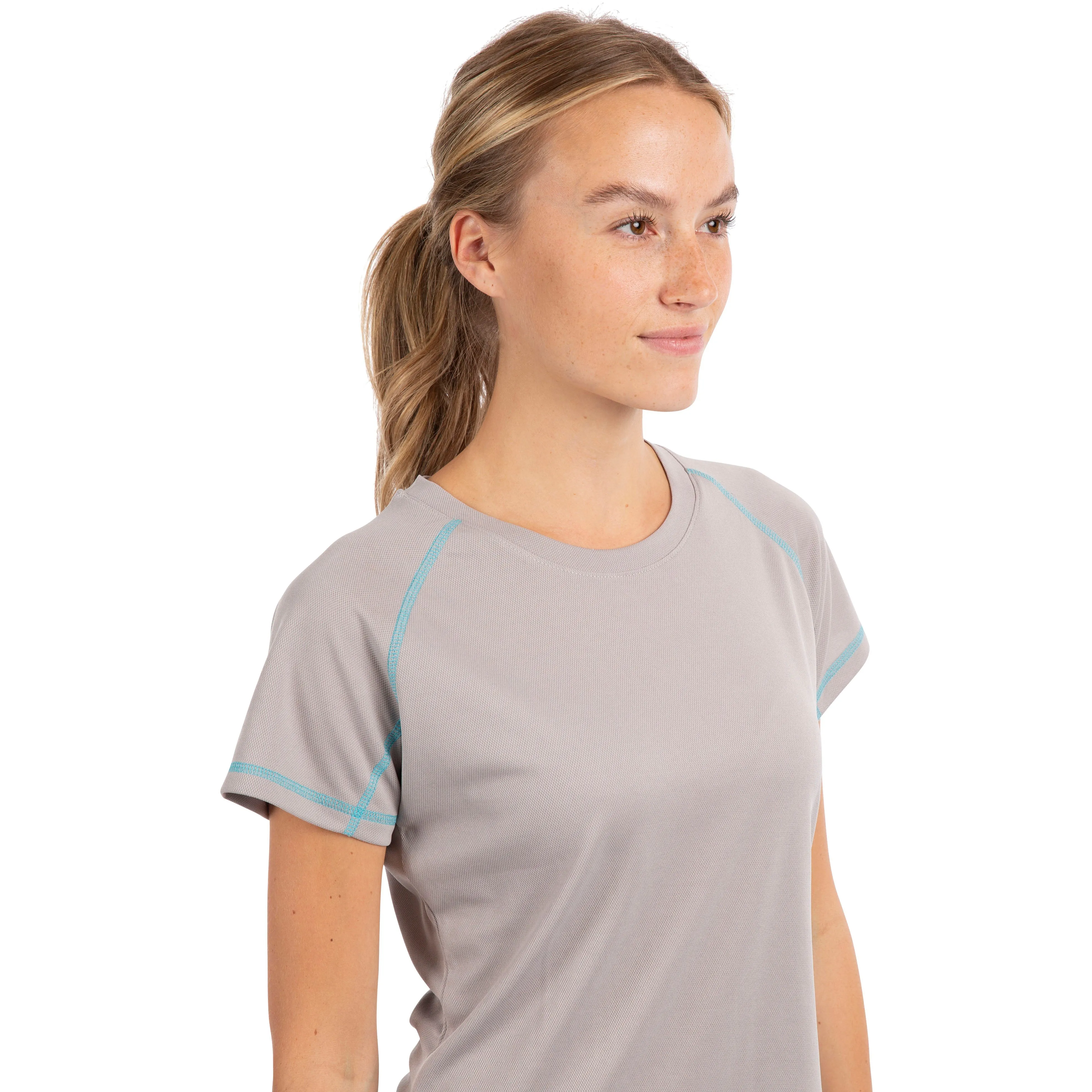 Viktoria Women's Active T-Shirt - Platinum
