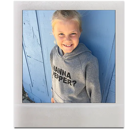 Wanna Pepper? Kids Sweatshirt