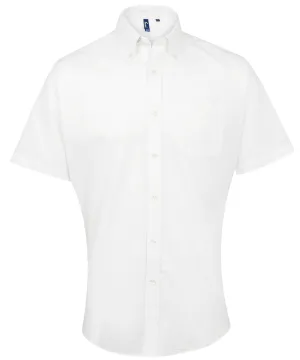 White - Signature Oxford short sleeve shirt