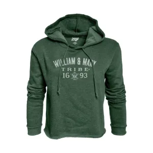 William & Mary Cropped Hooded Sweatshirt