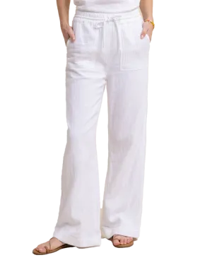 Ws Laken Wide Leg Pant White
